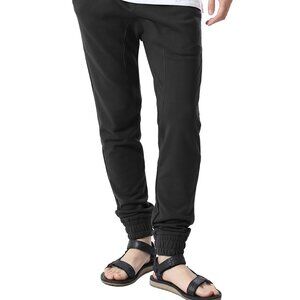 SOLO Men's Hipster Jogger Sweatpants Black